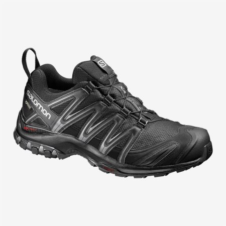 Salomon XA PRO 3D GTX Mens Trail Running Shoes Black UK OILJ